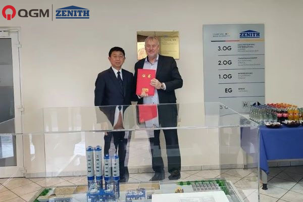 CCPA ta farko da aka fara horar da injiniyoyi da masu fasaha na injiniyoyi a Zenith Maschinenfabrik Grmh a Jamus